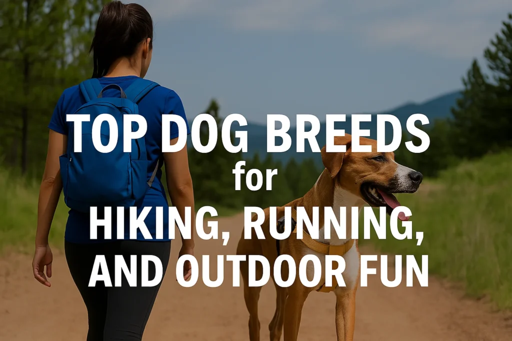 Find out which breeds are best suited for outdoor lifestyles. These energetic dogs are made for hiking, running, and active companionship.